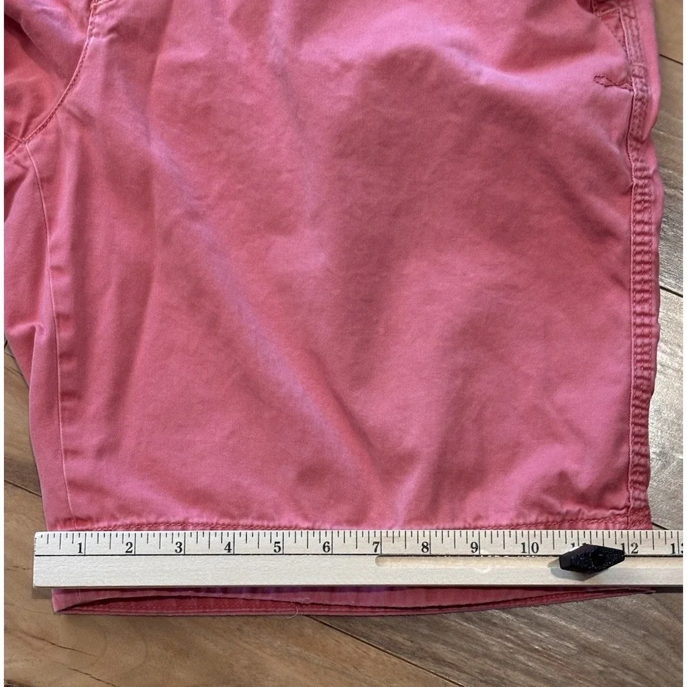 Polo Ralph Lauren Mens 38 Salmon Pink Red Classic Fit Chino Shorts Drawstring